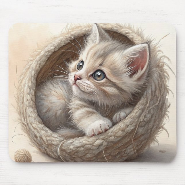 Kitten Mouse Mat (Front)