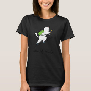 Kitten My Hike On Cat Hiking T-Shirt