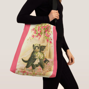 kitten newlyweds crossbody bag
