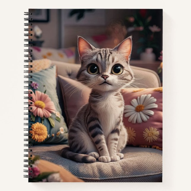 Kitten Notebook (Front)