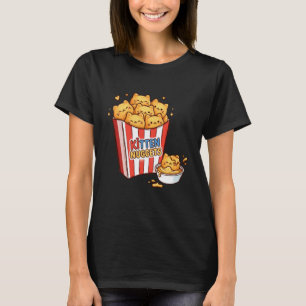 Kitten Nuggets Cat Lover Kitty Chicken Nuggets Fas T-Shirt