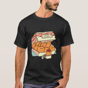 Kitten Nuggets Fast Food Cat T-Shirt