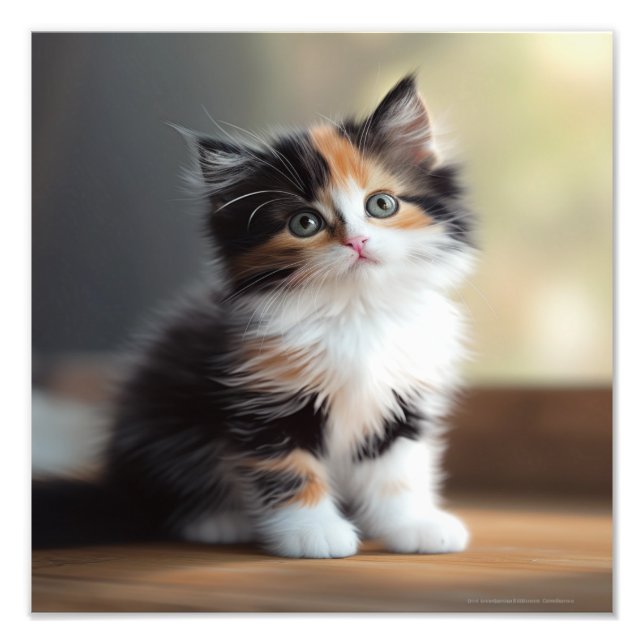 Kitten Nursery & Children's Room Prints (Front)