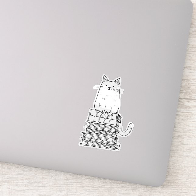 Kitten on Books (Detail)