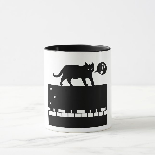 Kitten_Piano Mug (Center)