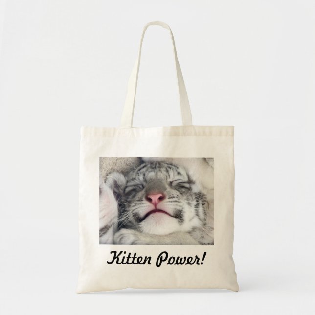 Kitten Power! Tote Bag (Front)