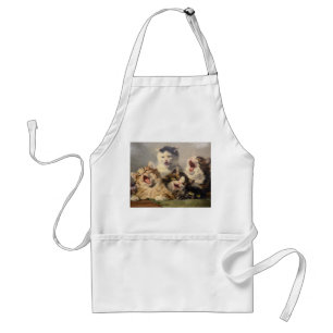Kitten Symphony by Julius Adam II Standard Apron