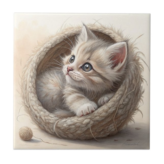 Kitten Tile (Front)