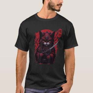 kitten warriors  Ninja Japanese Samurai Cat ? ? T-Shirt