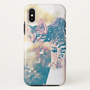 Kitten Watercolor Phone Case iPhone