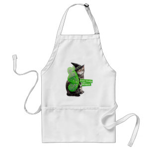 Kitten Witch Fairy Standard Apron