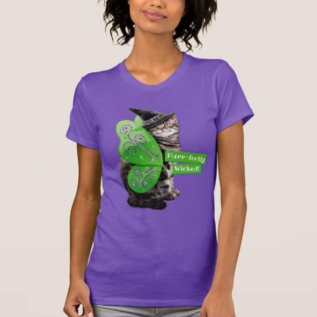 Kitten Witch Fairy T-Shirt (Front)