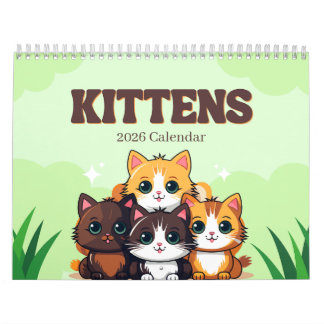 Kittens 2026 Calendar