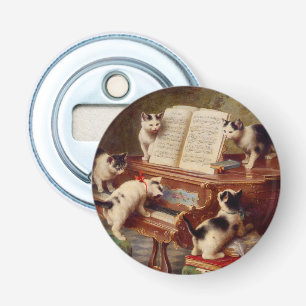 Kittens and Piano Bottle Opener