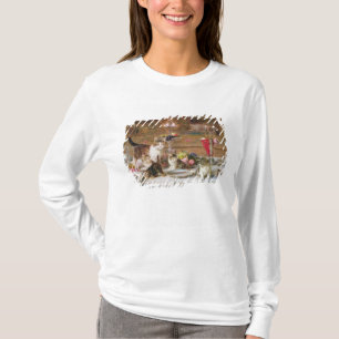 Kittens at a banquet, 19th century T-Shirt