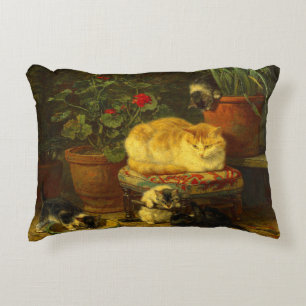 Kittens at Play Decorative Cushion