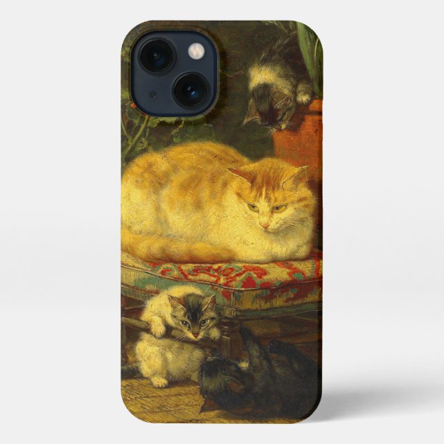 Kittens at Play iPhone Case (Back)
