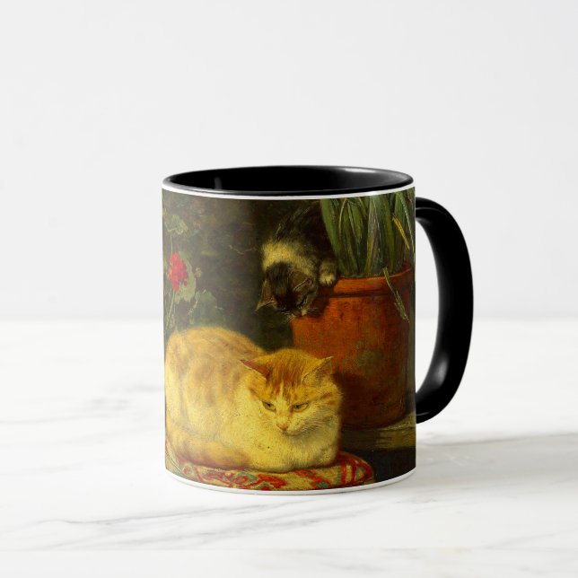 Kittens at Play Mug (Front Right)