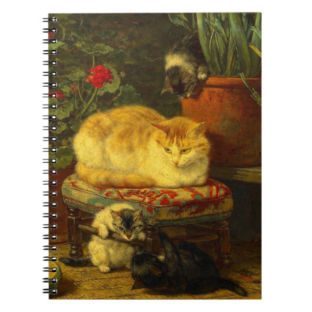 Kittens at Play Notebook (Front)