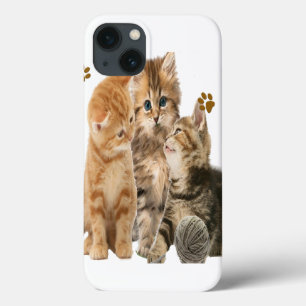 Kittens at play products iPhone 13 case