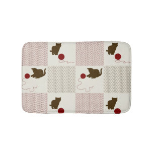 Kittens Backgrounds Bath Mat