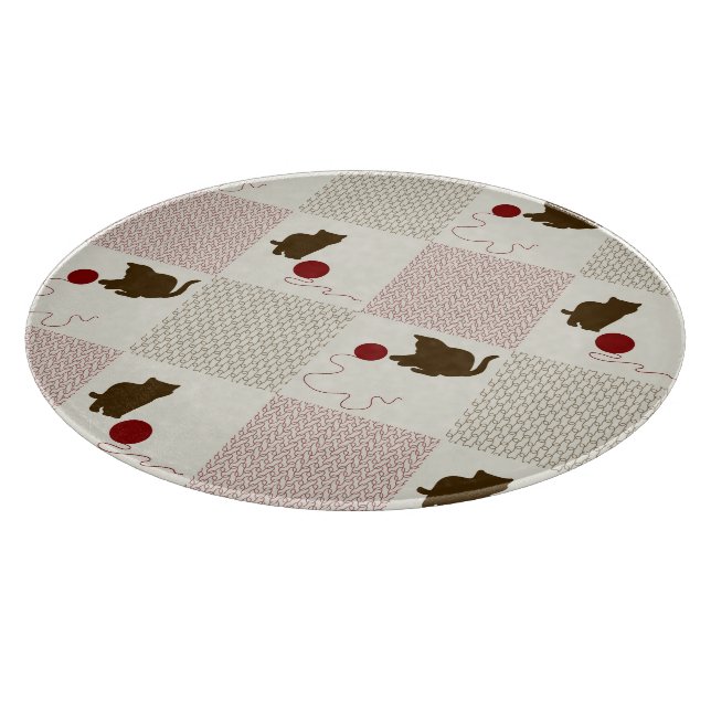 Kittens Backgrounds Cutting Board (Corner)