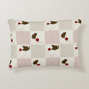 Kittens Backgrounds Decorative Cushion