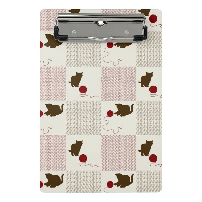 Kittens Backgrounds Mini Clipboard (Front)