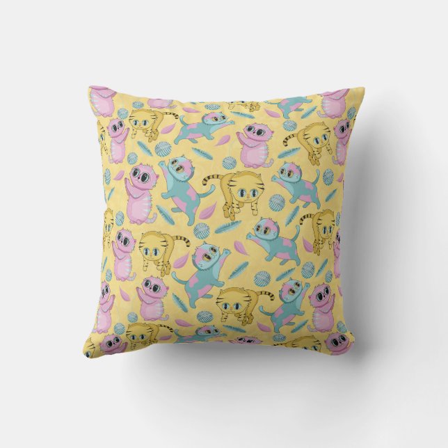 Kittens Cushion (Back)