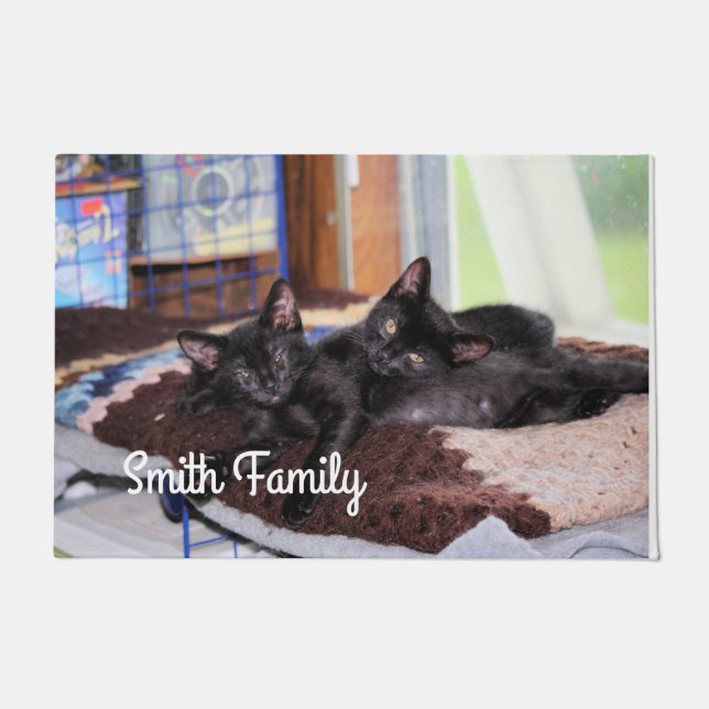Kittens Doormat (Front)