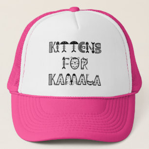 KITTENS FOR KAMALA TRUCKER HAT