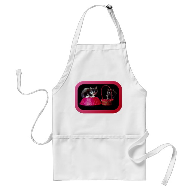 Kittens in Easter Baskets Standard Apron (Front)