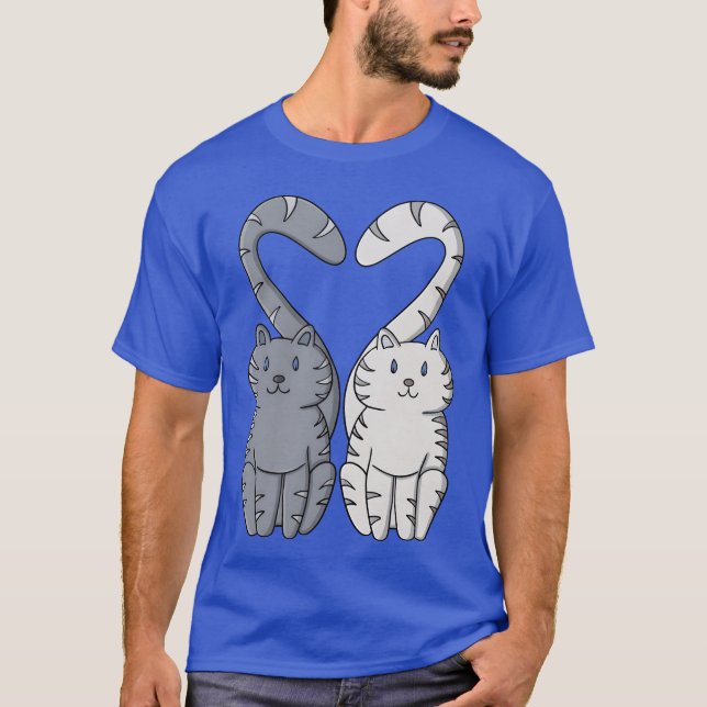 Kittens in Love family T-Shirt (Front)