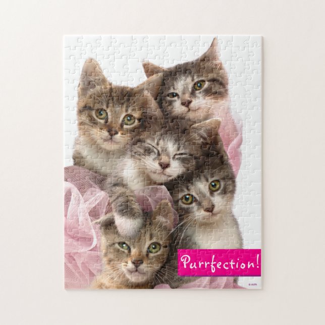 Kittens in Tutus Jigsaw Puzzle (Vertical)