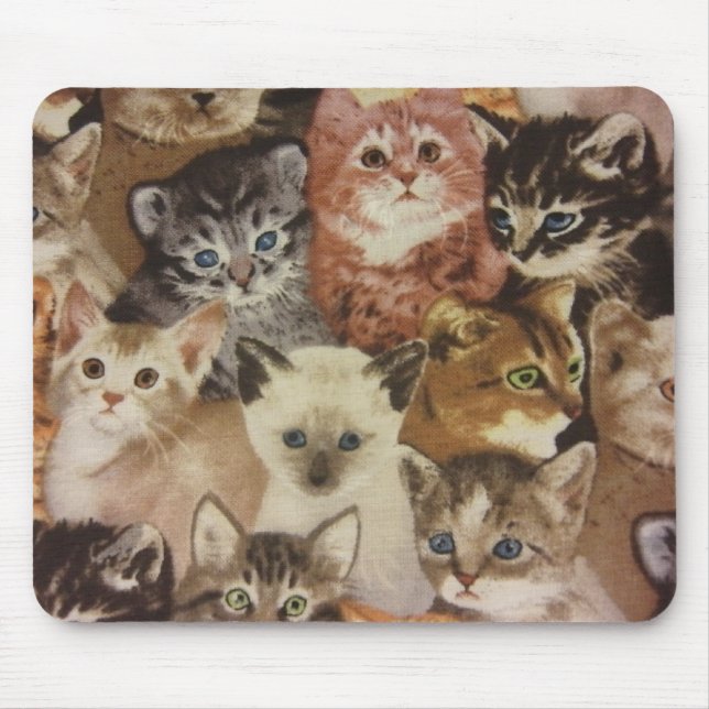 Kittens Mouse Mat (Front)