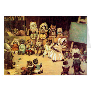 Kittens of a Cat's School, Louis Wain