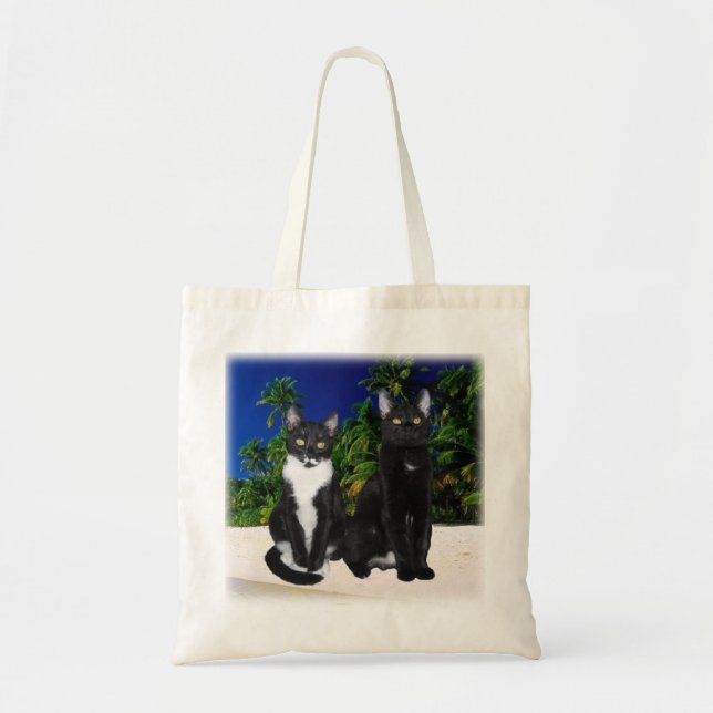 Kittens on Beach Tote bag (Front)