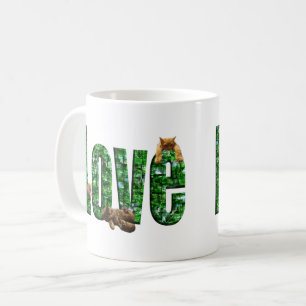 Kittens On The Word Love, Coffee Mug