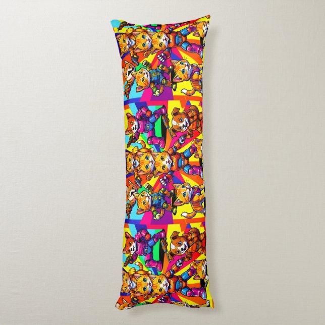 Kittens - Puppies  Body Cushion (Back (Vertical))