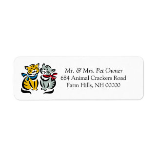 Kittens Return Address Mail Labels Stickers