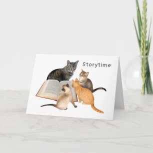 Kittens Storytime Card