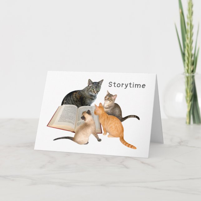 Kittens Storytime Card (Front)