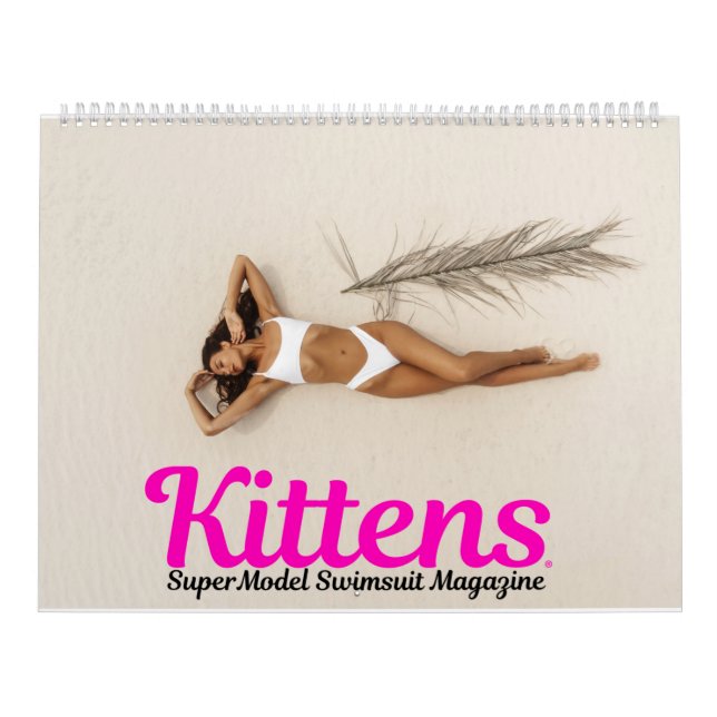 Kittens SuperModel Swimsuit Magazine_#1 Calendar (Cover)