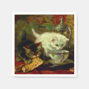 Kittens Tea Party Napkin