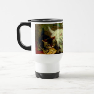 Kittens Tea Party Travel Mug