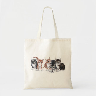 kittens tote bag