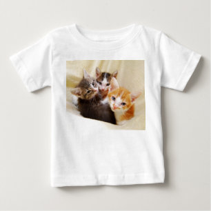 Kittens Trio Baby Shirt