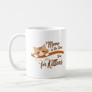 Kittens & Whiskers National Cat Day Coffee Mug