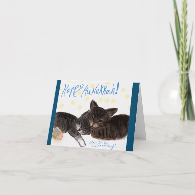 kittens with draddle card (Front)