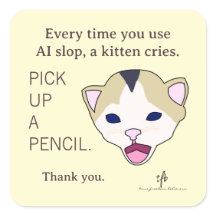 #KittensAgainstAISlop I